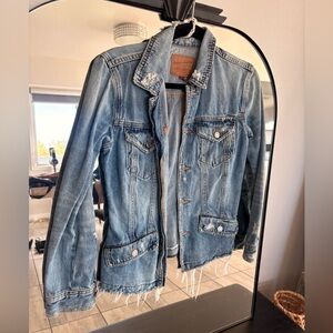 Levi's Distressed Blue Denim Jacket